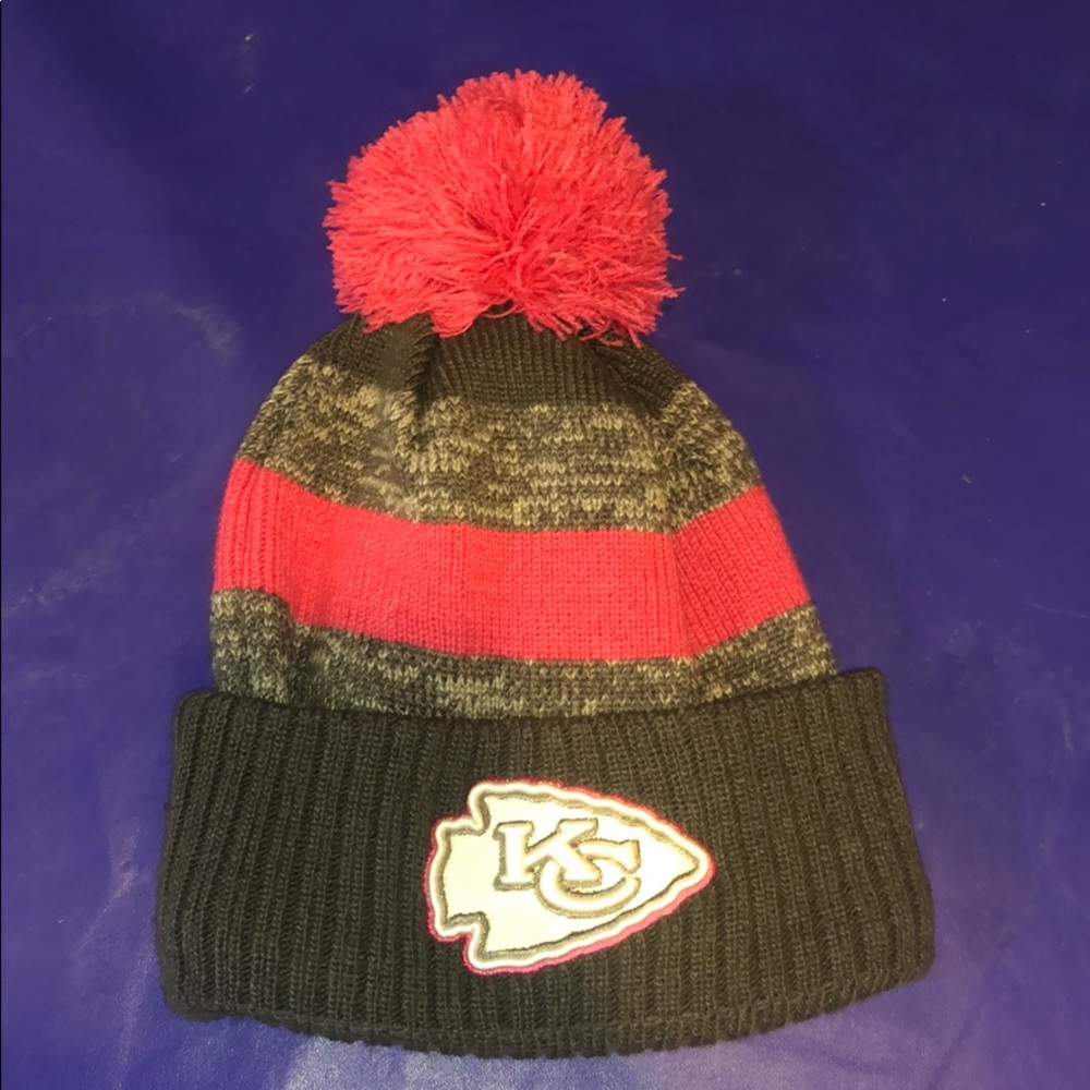 Kansas City chiefs stocking hat!